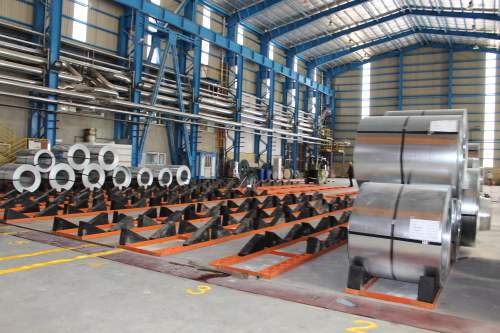 تولید بیش از ۶۰ هزار تن ورق گالوالوم در شرکت ورق های پوشش دار تاراز