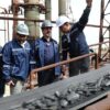 مدیرعامل گروه سرمایهگذاری صندوق بازنشستگی کشوری از صبافولاد خلیج فارس بازدید کرد