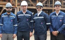 بازدید حسابرس کل امور اجتماعی دیوان محاسبات کشور از خط تولید صبا فولاد خلیج فارس