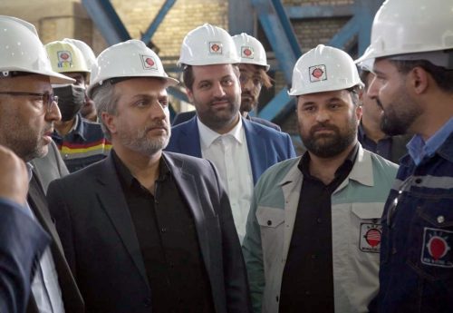 بازدید وزیر صمت از شرکت‌های چادرملو و آهن و فولاد ارفع/ واگذاری فولاد میبد به چادرملو هنوز نهایی نشده است