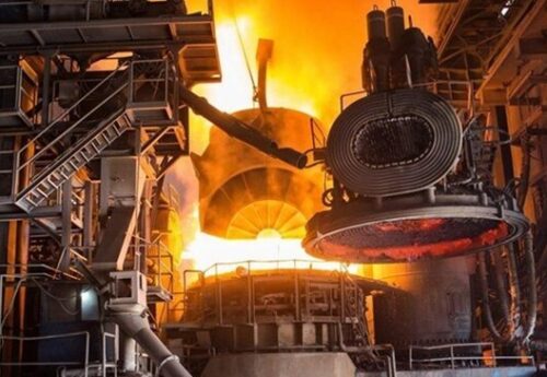 رکورد تولید آهن اسفنجی در شرکت آهن و فولاد ارفع شکسته شد