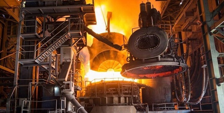 رکورد تولید آهن اسفنجی در شرکت آهن و فولاد ارفع شکسته شد