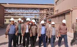 بازدید مدیرعامل شرکت آلومینای ایران از واحدهای تولید