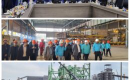 بازدید هیئت مدیره انجمن تولیدکنندگان فولاد ایران از شرکت فولاد کاوه جنوب کیش