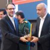 نشان ملی اقتصاد مقاومتی در دستان فولاد کاوه جنوب کیش