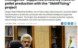 بازتاب خبر راه‌اندازی پروژه هوشمندسازی فولاد سنگان در رسانه‌های خارجی