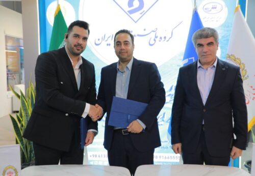 انعقاد قرارداد همکاری تولید میلگرد GR60 بین گروه ملی صنعتی فولاد ایران و شرکت اسپرلوس انرژی