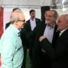 بازدید رئیس‌جمهور از غرفه فولاد هرمزگان در نهمین سفر استانی