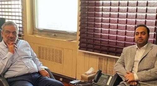 نشست همکاری بین شرکت ملی نفت و گروه ملی صنعتی فولاد ایران