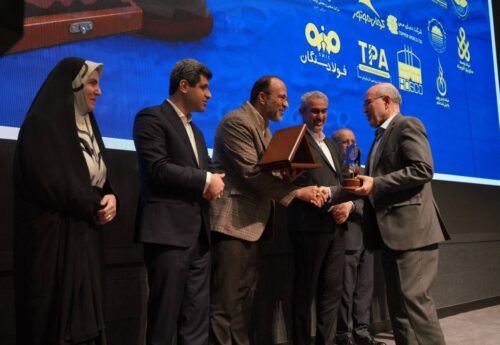 درخشش فولاد خوزستان با دریافت تندیس برتر سومین همایش برترین‌های بورس کالا