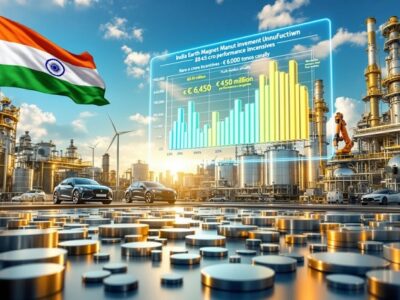 بودجه ۷۸۶میلیون دلاری هند برای افزایش تولید آهنربای عناصر نادر خاکی/ تلاش برای تضعیف جایگاه غالب چین