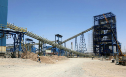 تولید 8.1 میلیون تن کنسانتره در بزرگ ترین تولیدکننده سنگ ‌آهن ایران