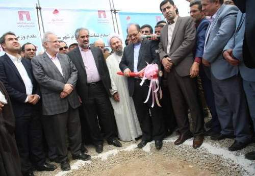 آغاز عملیات اجرای سه طرح زنجیره فولاد در کردستان با حضور وزیر