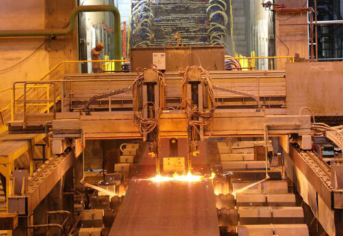 تولید اسلب فولادی با گرید ST52.3 در فولاد جهان آرا اروند