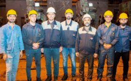 ثبت رکورد تولید پروفیل میلگرد آجدار سایز ۲۲ در ذوب آهن اصفهان