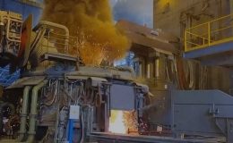 کارخانه فولادسازی غدیر نی ریز راه اندازی شد