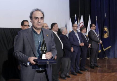 کسب تندیس بلورین از ششمین دوره جایزه ملی تعالی نگهداری توسط فولاد خوزستان