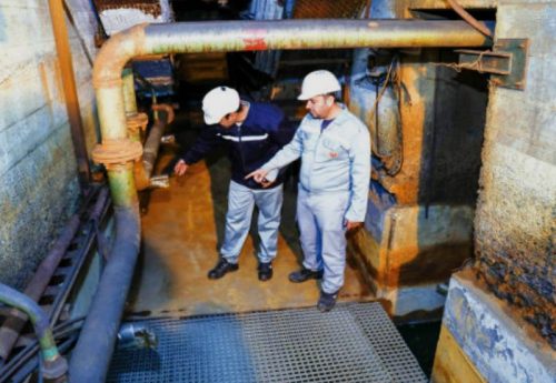 انجام تعمیرات اساسی تونل برق واحد اسیدشویی شماره یک فولاد مبارکه